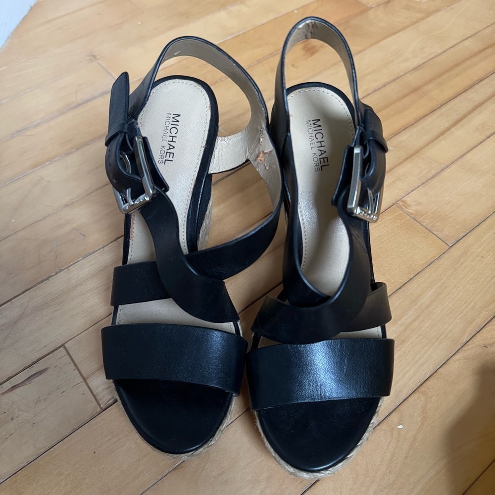 Michael Kors wedge sandals - Picture 3 of 7